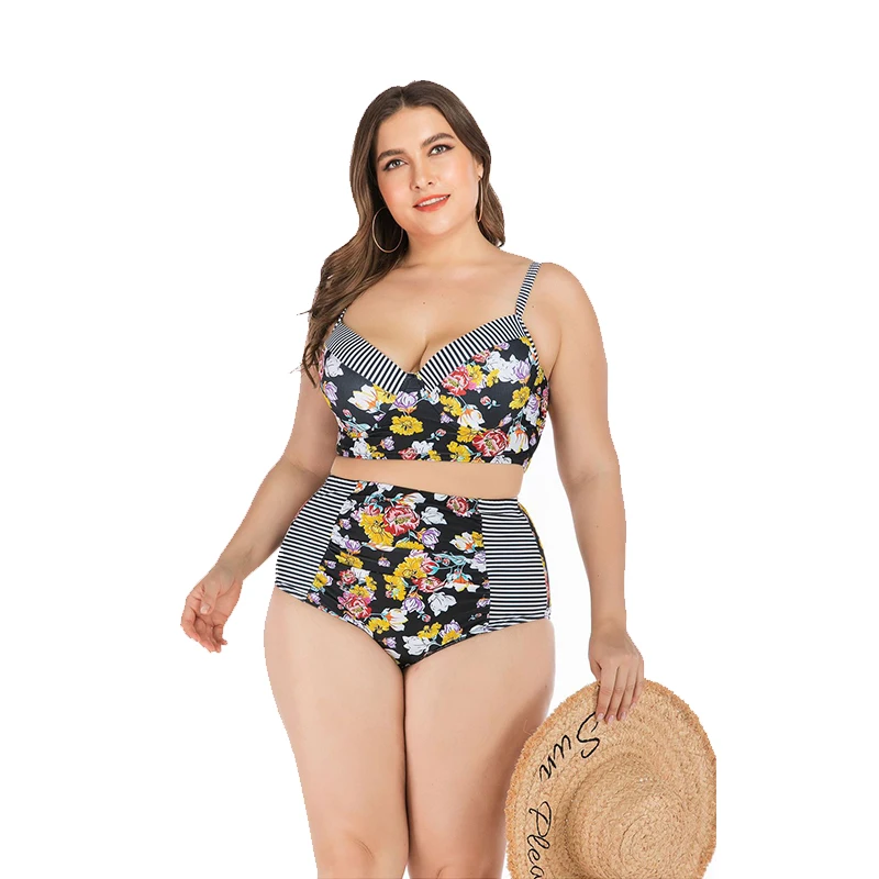 Bikini swimwear ladies two-piece swimsuit Biquini swimsuit sexy bikini suit female sense women's plus size swimsuit