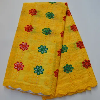 

Swiss Voile Lace In Switzerland Nigerian Dry Lace Fabric African Lace Fabric 2020 High Quality Lace Baby 100% Cotton Fabric B-96