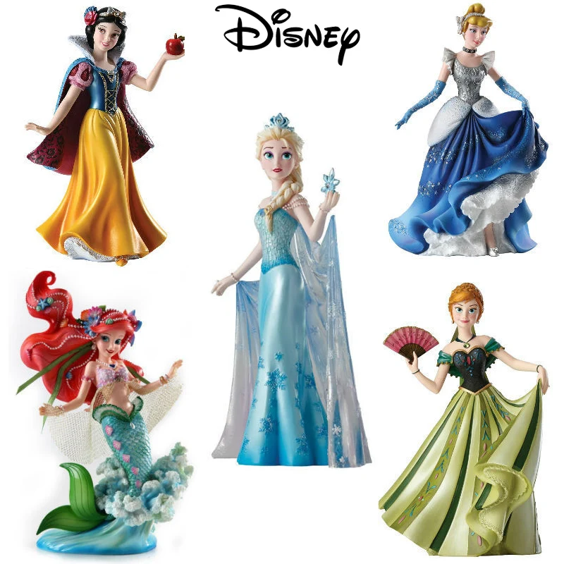Орнамент Принцессы Disney Белоснежка Золушка Колокольчик для длинных волос Ариэль
