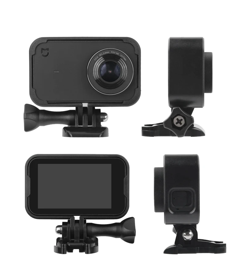 Для Xiaomi Mijia 4K Mini Action camera Frame Mount базовый винт защитный жесткий чехол для Mijia Mini camera аксессуары