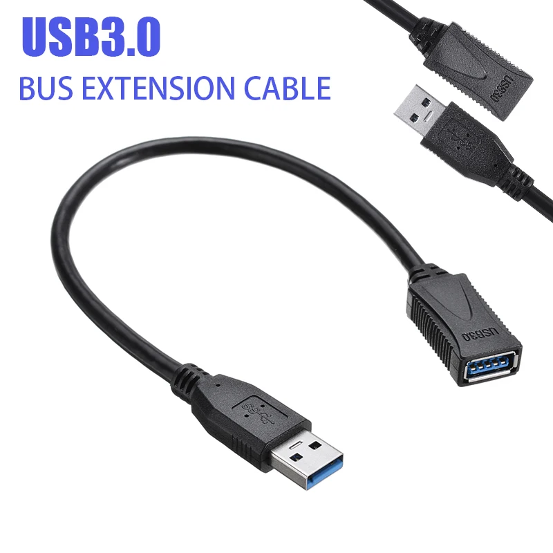 Портативный кабель удлинитель USB 3 0 типа А папа мама|Кабели передачи данных| |