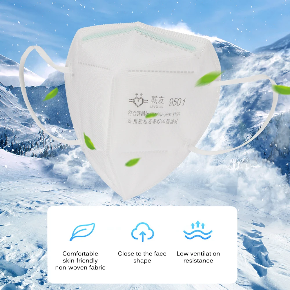 

KN95 Dust Gas Mask Safety Protective Mask Anti Dust Anti Organic Vapors PM2.5 Fog Half Face 2/4/10pcs