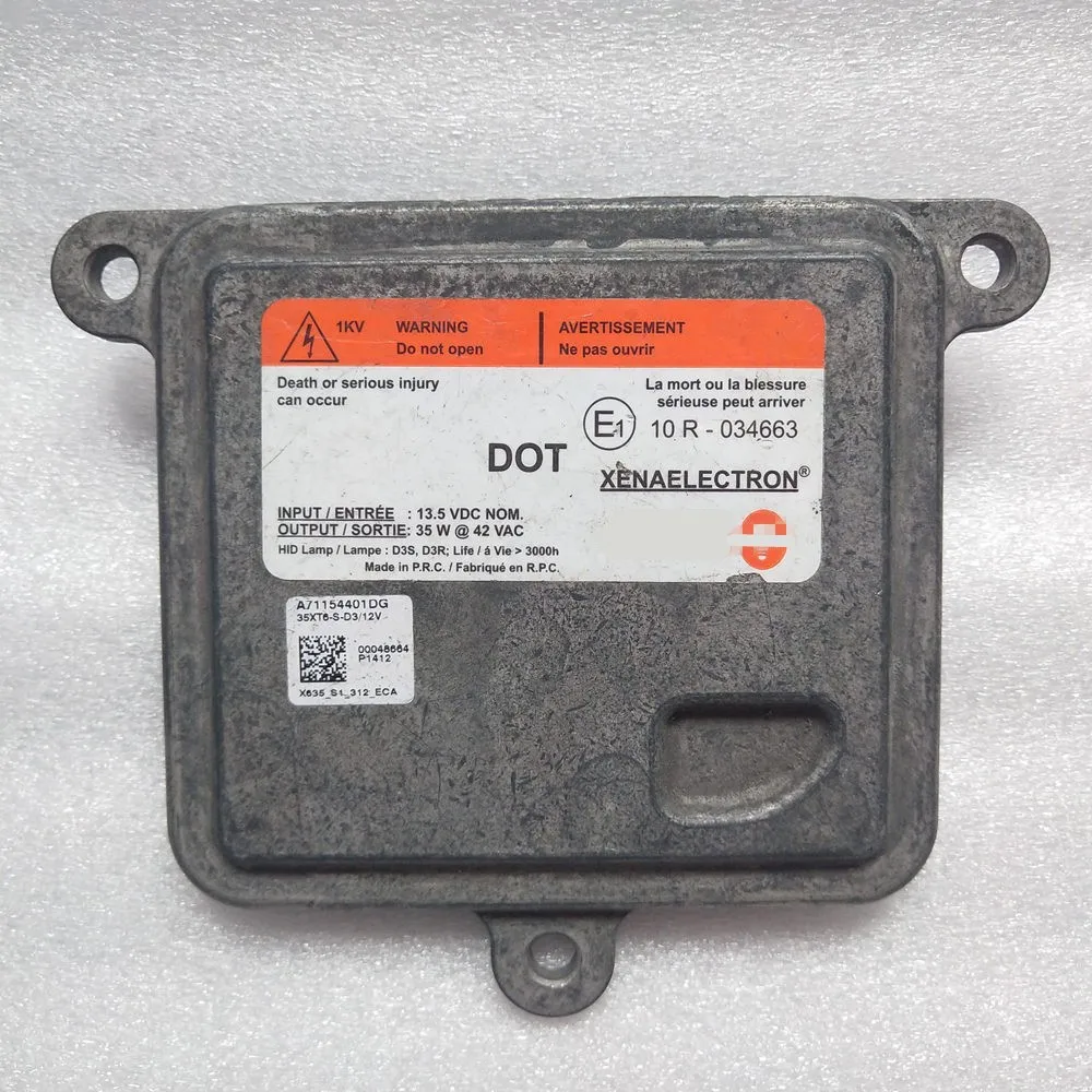 Ксеноновый балласт D3S A71154400DG 10R 044663 для Ford Focus ST Jaguar XFR Range Rover Evoque 35XT6 B D3/12 В 1