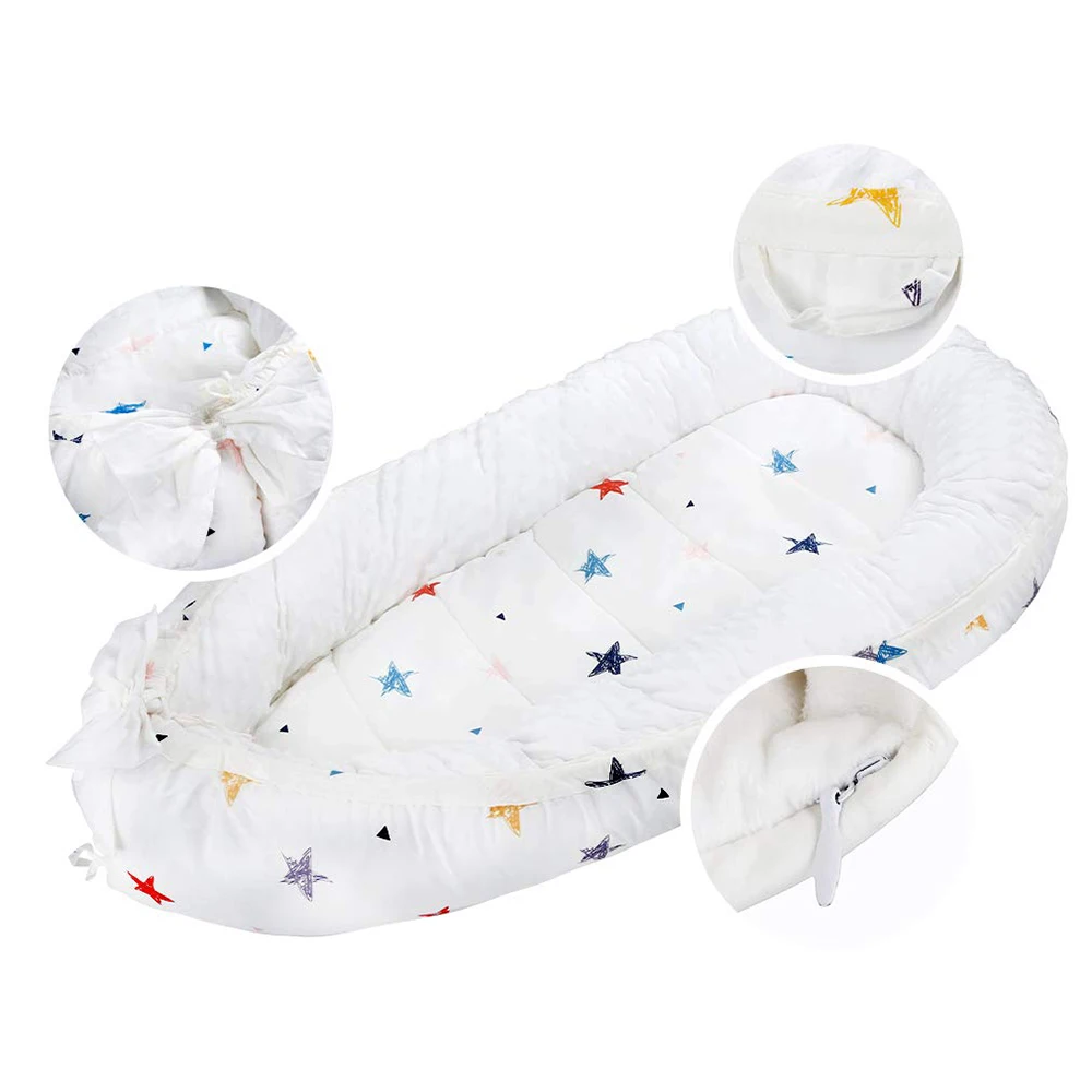CYSINCOS, детское гнездо, обновленная детская кровать, детская бионическая кровать, многофункциональная дорожная кроватка, хлопковый матрас для новорожденных