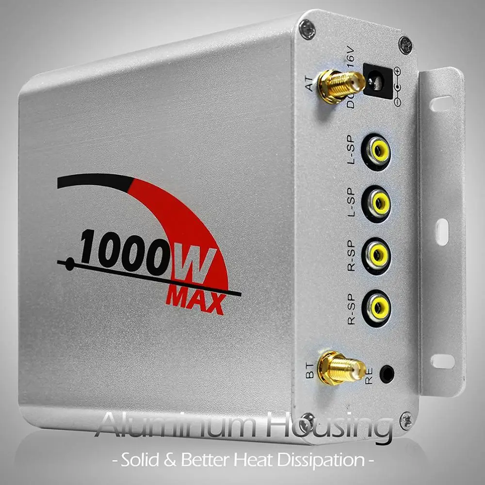 Aileap 1000 Вт усилитель Bluetooth для мотоцикла стерео 4 динамика MP3 аудио FM Радио система