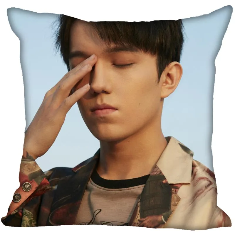 HEARMNY Singer Dimash наволочка для спальни подарок для украшения дома квадратная наволочка для подушки на молнии наволочки атласная мягкая ткань