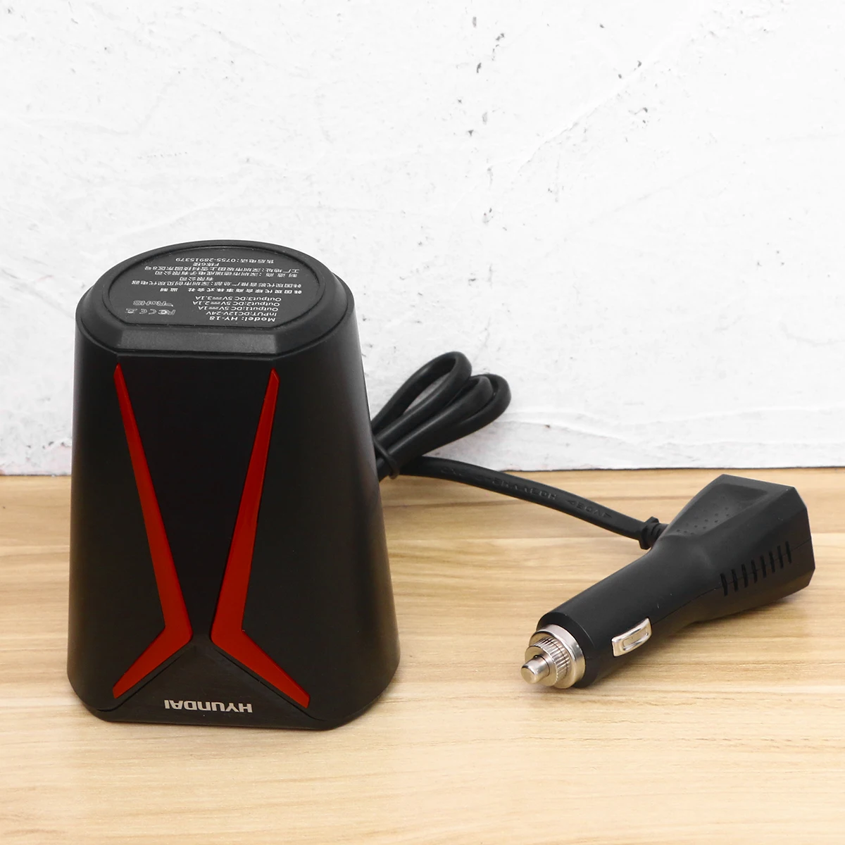 1 шт 120 Вт автомобильное зарядное устройство держатель чашки тройной usb зарядка интеллектуальное зарядное устройство s прикуриватели автомобильное напряжение дисплей(черный