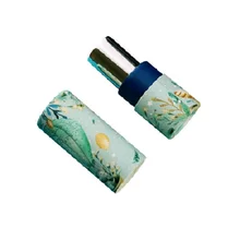 Губная помада трубы круглая бумага Косметический бальзам для губ трубка косметика "сделай сам" Упаковка 12,1 мм Пустой крафт бумажный контейнер для губной помады 25 шт./партия