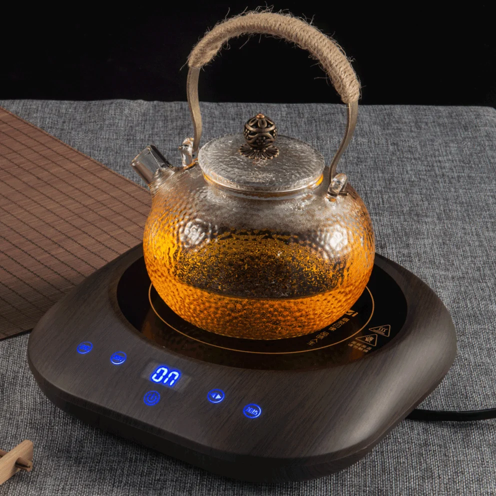 MINI estufa de café multifunción, horno eléctrico, cafetera Moka, calefacción, café caliente, quemador de leche, 1200W