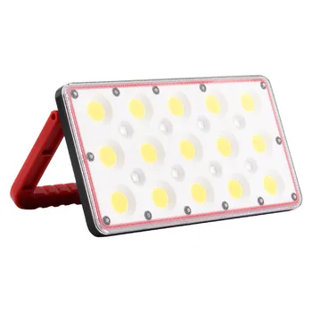 

New LED Floodlight Multi-Function Work Light Red and Blue Warning Outdoor Car Maintenance Mobile Project Lamp