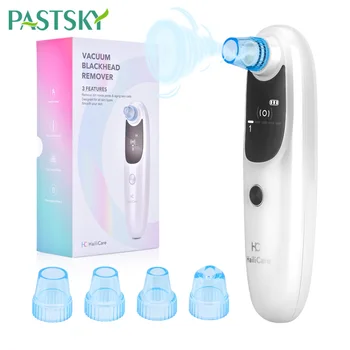 

Blackhead Remover 5 Level Diamond Vacuum Suction Skin Deep Cleaner LED Display USB Charge Pore Tighten Facial Care Beauty Tool