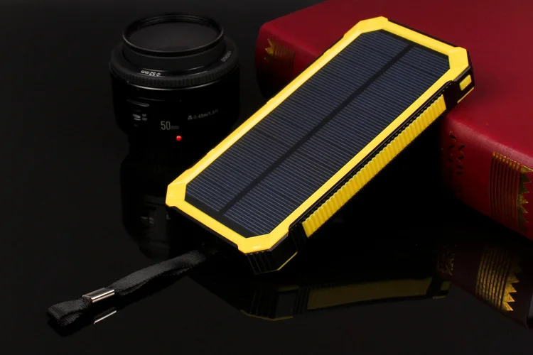 Solor Power Bank 30000mAh Powerbank External Battery Portable Fast Charger for All Smartphone with Solar Panel charger bank