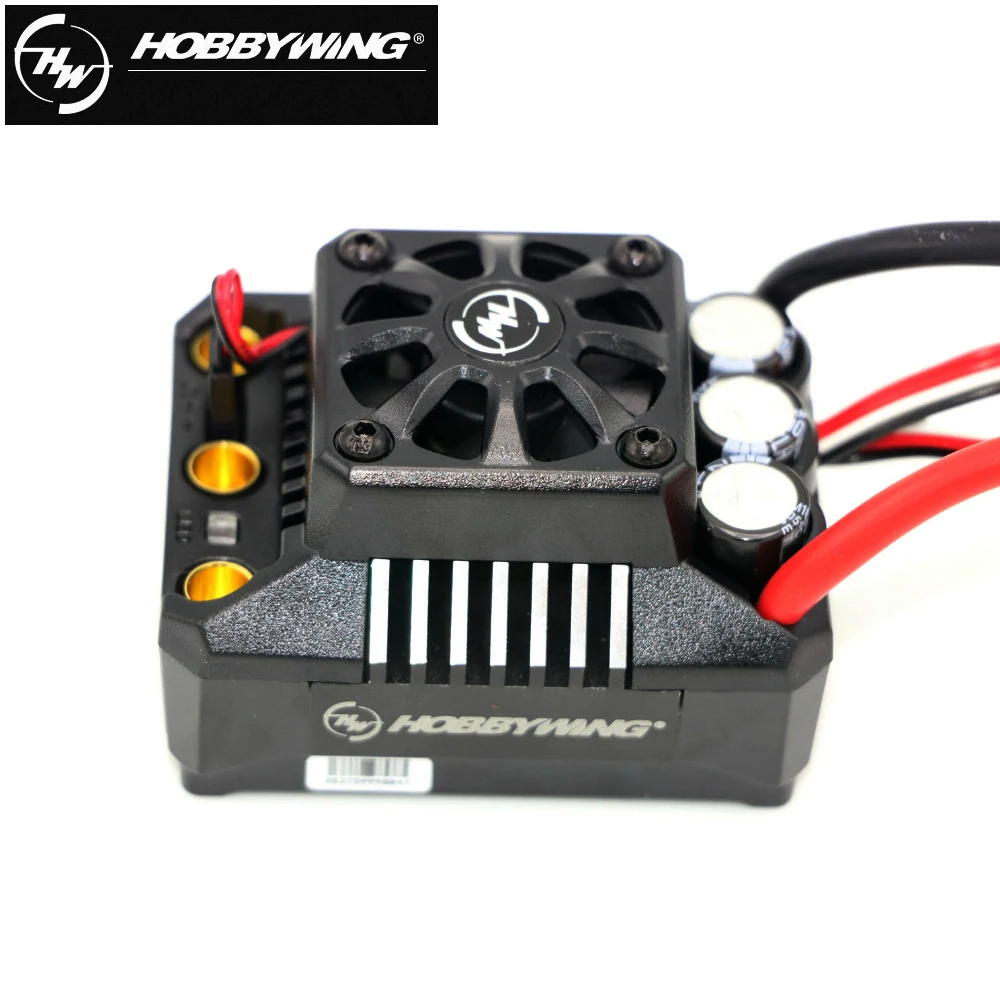 1 шт. RC ESC Hobbywing EZRUN Max6 V3 160A водонепроницаемый Бесщеточный Регулятор Скорости XT60 штекер/T разъем для 1/6 RC автомобиля