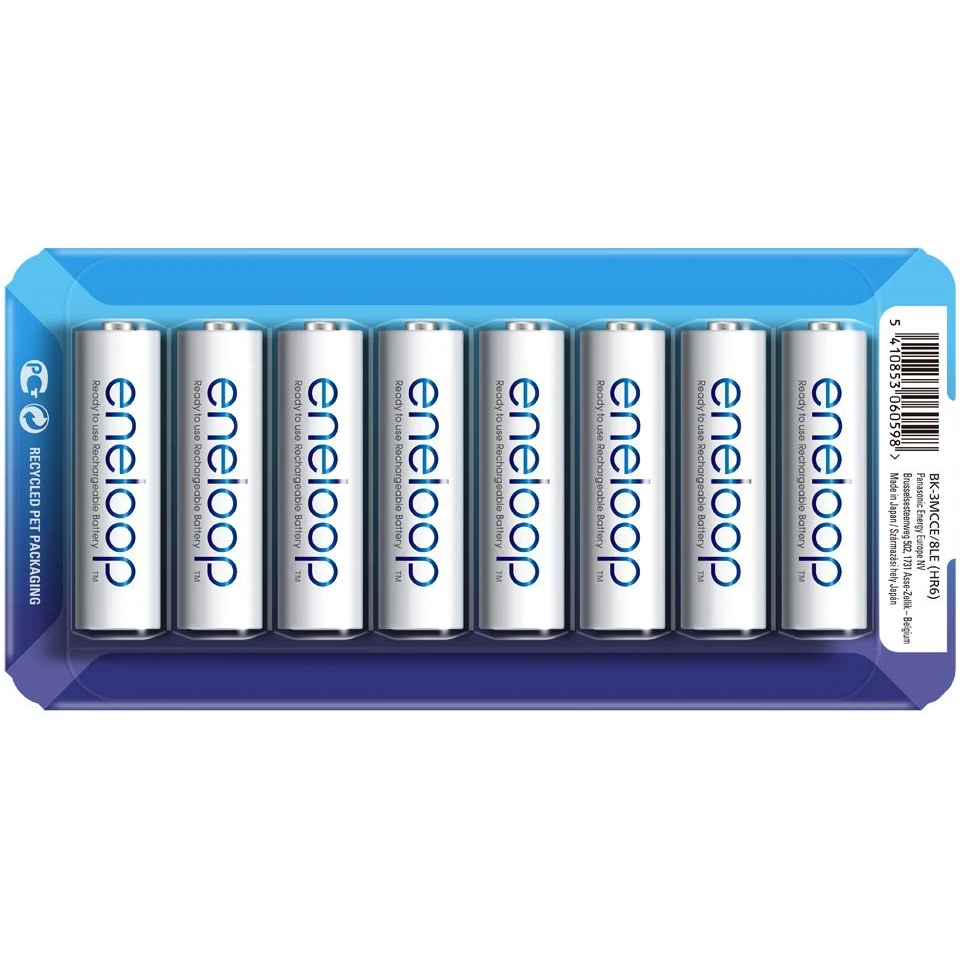 Аккумуляторы Panasonic eneloop(AA) BK-3MCCE/8LE