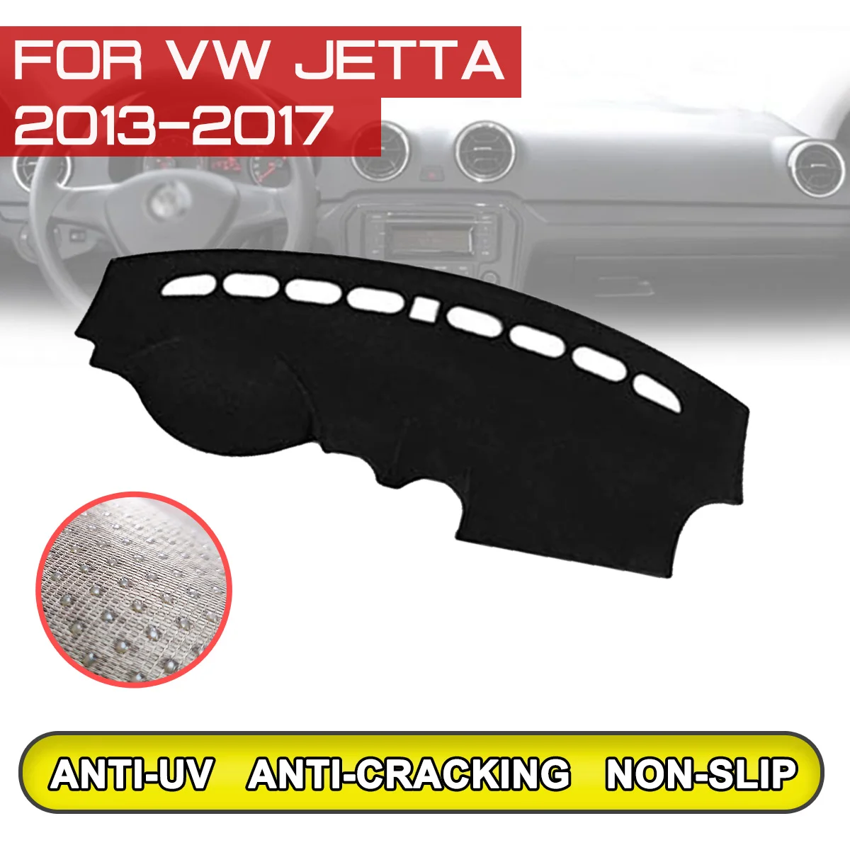 for Volkswagen Jetta 2013 2014 2015 2016 2017 Car Dashboard Mat Anti