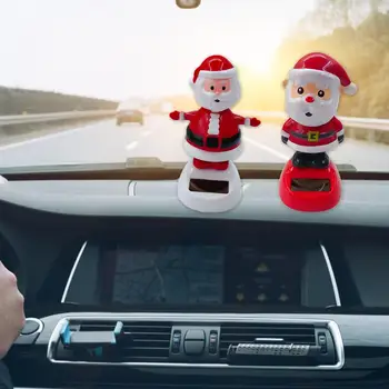 

Car Decoration Solar Innovative Swing Doll Moving Head Christmas Gift Car Decoration Car Accessories