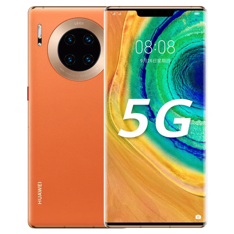 huawei mate 30 Pro 5G Sim бесплатный телефон Kirin 990 Android 10,0 6,5" OLED 8 Гб ram 512 ГБ rom 40 Мп+ 40 Мп+ 32 МП 40 Вт зарядка IP68