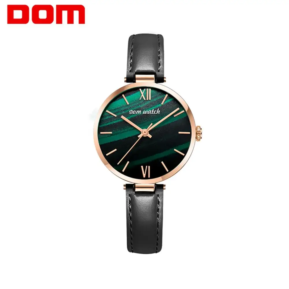 

DOM Brand Luxury Women Watches Fashion Quartz Ladies Watch Ultra thin Waterproof Relogio Feminino Clock Wristwatch G-1286GL-3M