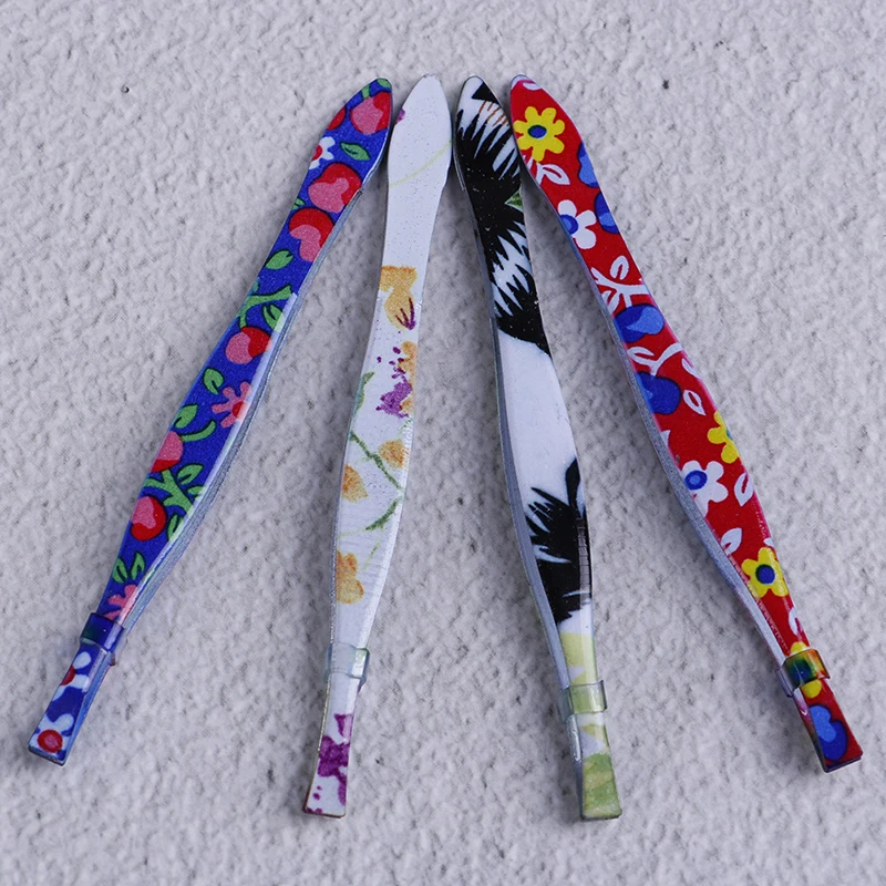 1 шт. инструмент для макияжа зажим ресниц пинцет бровей из нержавеющей стали