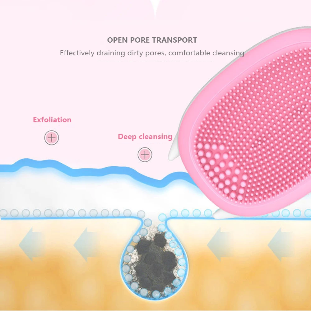 Новинка электрическая ультразвуковая щетка для очищения лица очищающее