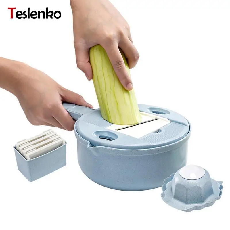 

Multi-Function Vegetable Fruit Cutter Chopper/Kit Kitchen/Shredder/Slicer Grater Egg White Separator Kitchen Accessories Cooking