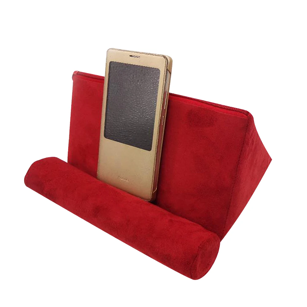 

Tablet Pillow Stand For iPad Phone Book Reader Holder Rest Reading Cushion 0