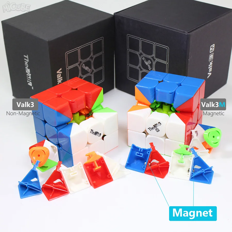 Mofangge Valk3 Valk3M волшебный 3x3 Кубик скоростной магнитный кубик 3x3x3 Valk 3 пазл Магический