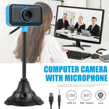 

Digital External Webcam Camera USB Connect Driverless PC Accessories AS99