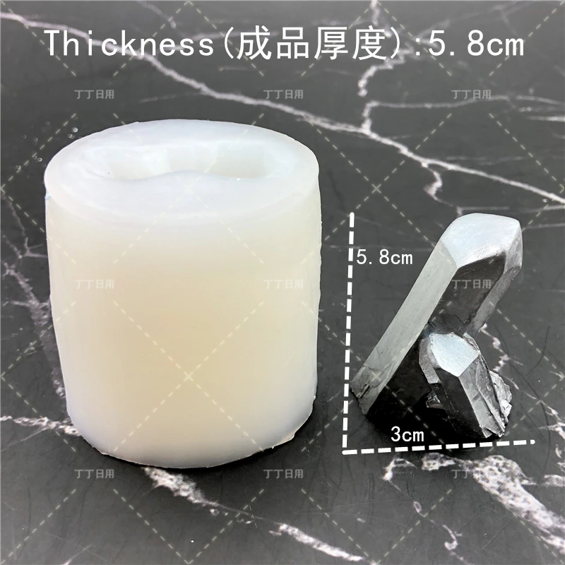 Details about   Single Iceberg Snow Mountain Volcano Silica Mousse Cake Mold DIY Baked Chocolate 