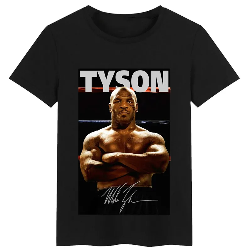 

Boxing Champion Mike Tyson Commemorates T-shirt Fancy Boxing Periphery T Shirt