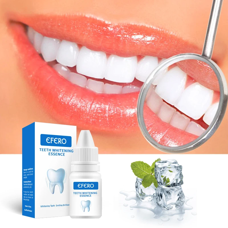

EFERO Teeth Whitening Powder Cleaning Serum Remove Plaque Stains Dental Tools Whiten Teeth Oral Hygiene Tooth Whitening Essence