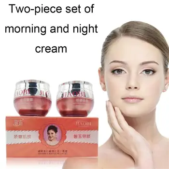 

2 In 1 Whitening Cream Two-piece Suit Moisturizing Multi-function Fae Plant Skin Care Extracts Secrum Face Cream G5U9
