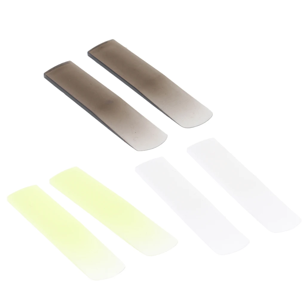 

2 Pieces Alto Saxophone Resin Reeds, E flat, Durable and Long Lasting, Bright Tone