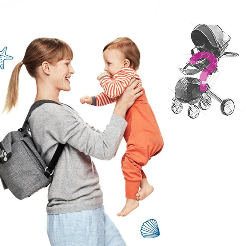 2 In 1 Baby Stroller High Landscape Folding Portable Baby Carriage For Newborns Luxury Prams For 0-3 Years Old