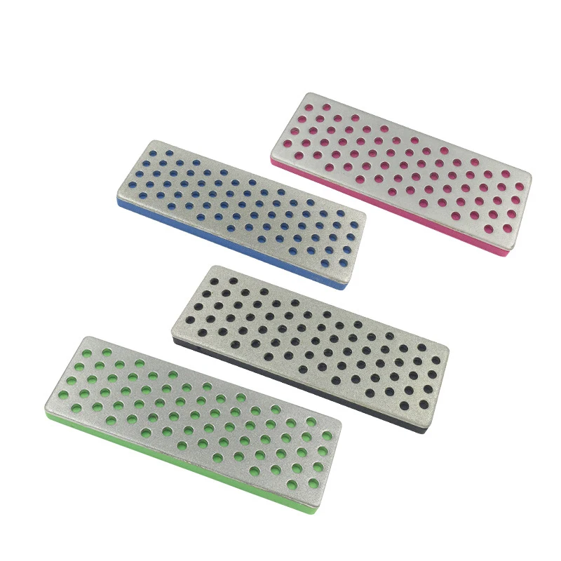 4pcs/Set Diamond Sharpening Stone For Ski Edges Skiing Professional Knife Sharpener 240 360 500 1000 Grit Tool Set |