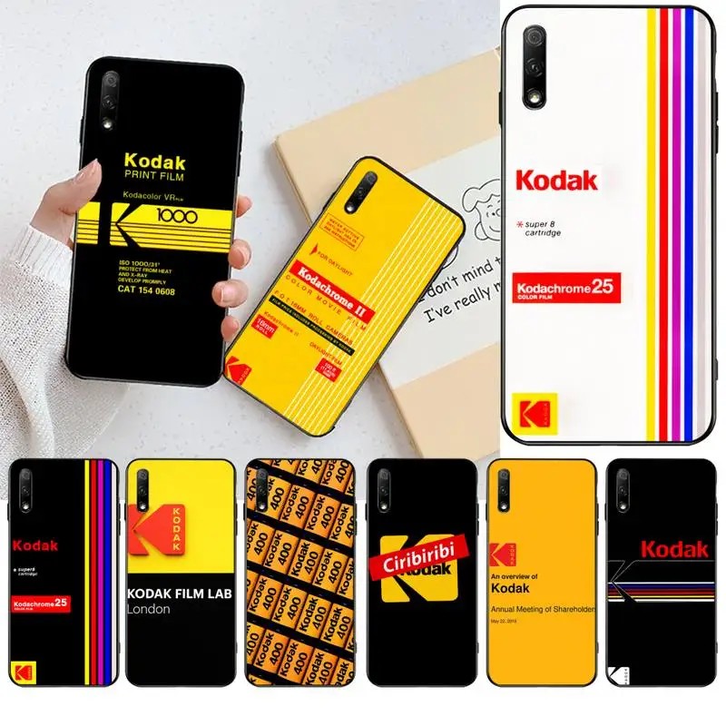 PENGHUWAN Japanese brand film Fashion Soft Kodak Phone Case for Huawei Honor 20 10 9 8 8x 8c 9x 7c 7a Lite view pro