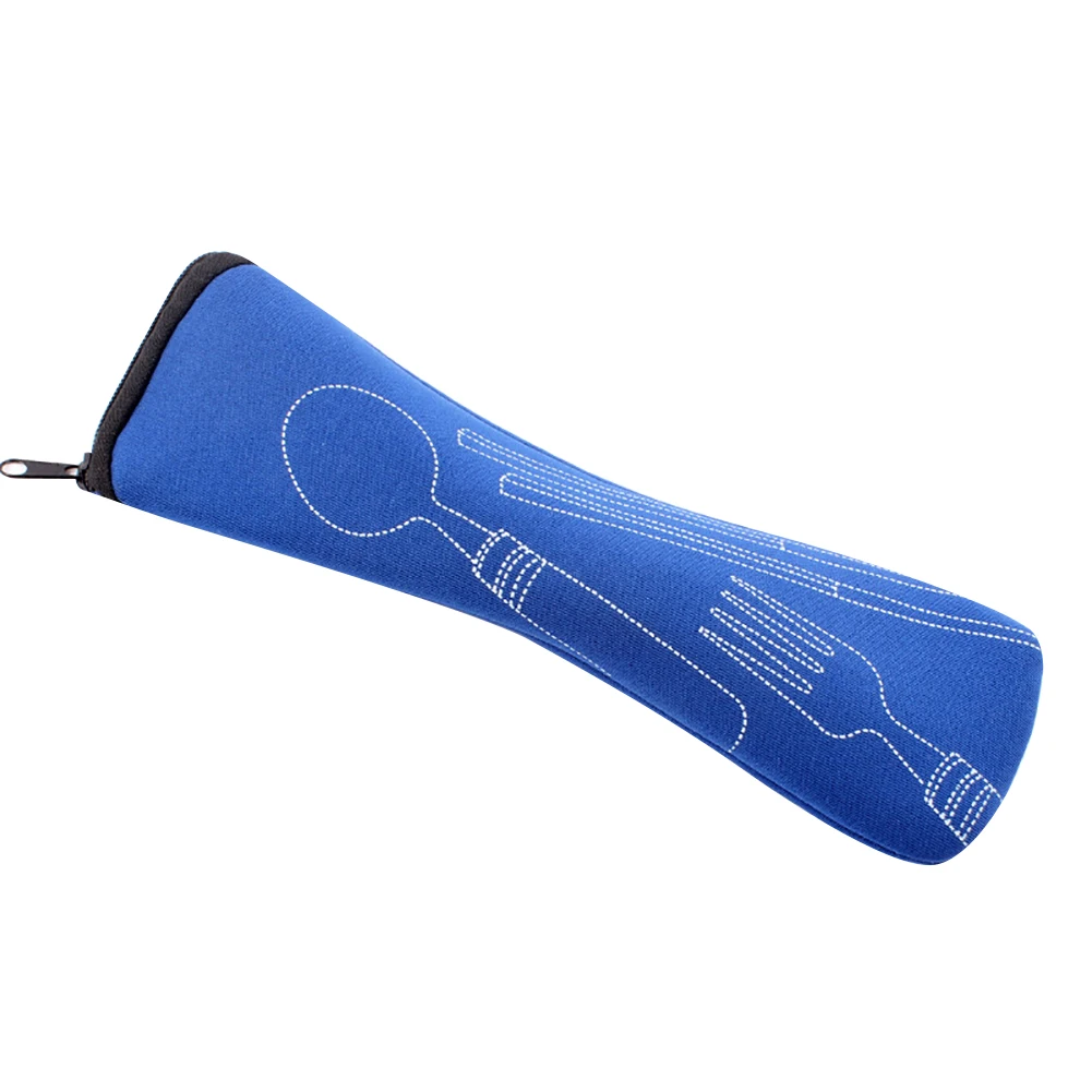 Tableware Bag Washable with Zipper Travel Cutlery Kit Case Portable Pouch For Dinner Travel Camping Tableware Household Tool 1PC tableware storage bag picnic cutlery set camping cutlery set cutlery set