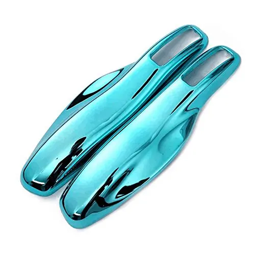 Хромированный светильник-голубой чехол для ключа защитный Porsche Panamera 911 Cayenne Macan