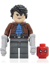50 шт. фигурка супергероя Killer Croc Hyperion Дэдпул Gambit Deadshot Iceman строительные блоки кирпичи игрушки - Цвет: PG12 Red Hood