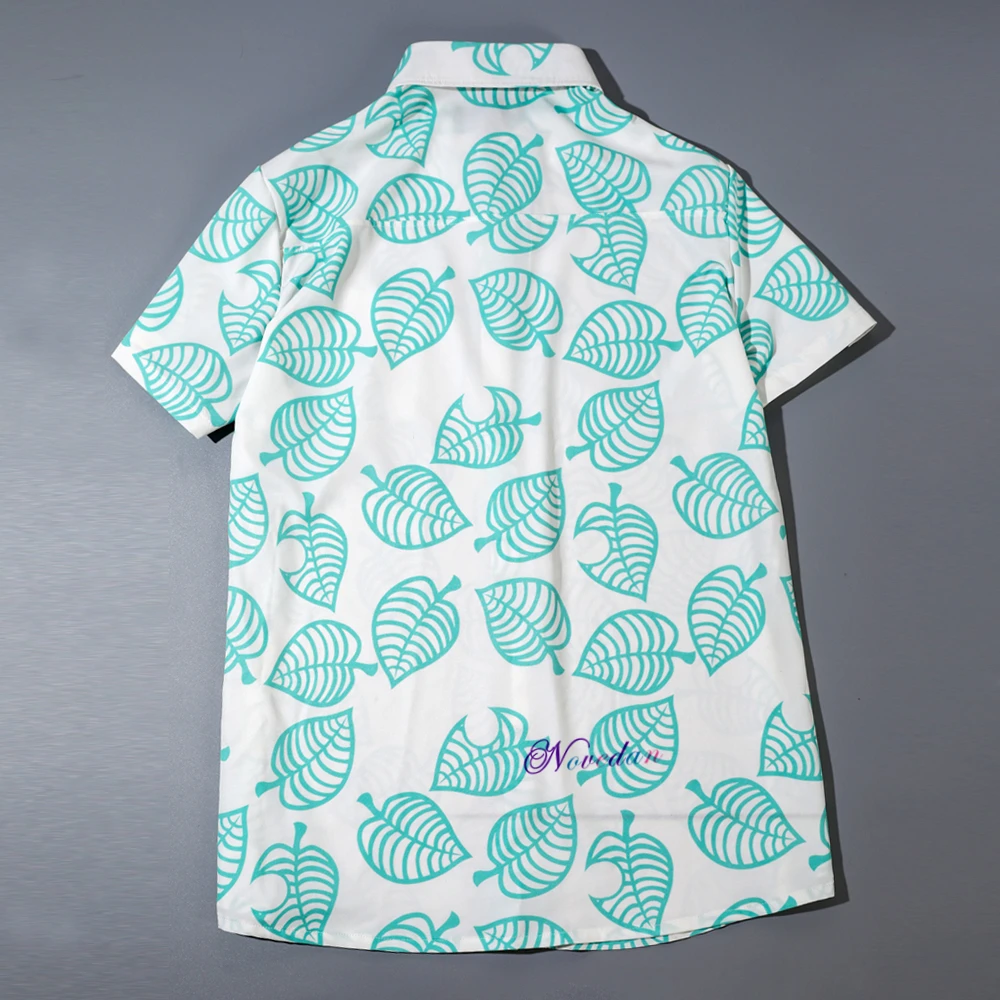 Animal Crossing New Horizons Leaf Tom Nook Cosplay Shirt Men Women Anime Gaming T-shirt Short Sleeve Costume T Shirt Adult Kids Animal Crossing New Horizons Leaf Tom Nook Cosplay Shirt Men Women Anime Gaming T-shirt Short Sleeve Costume T Shirt Adult Kids