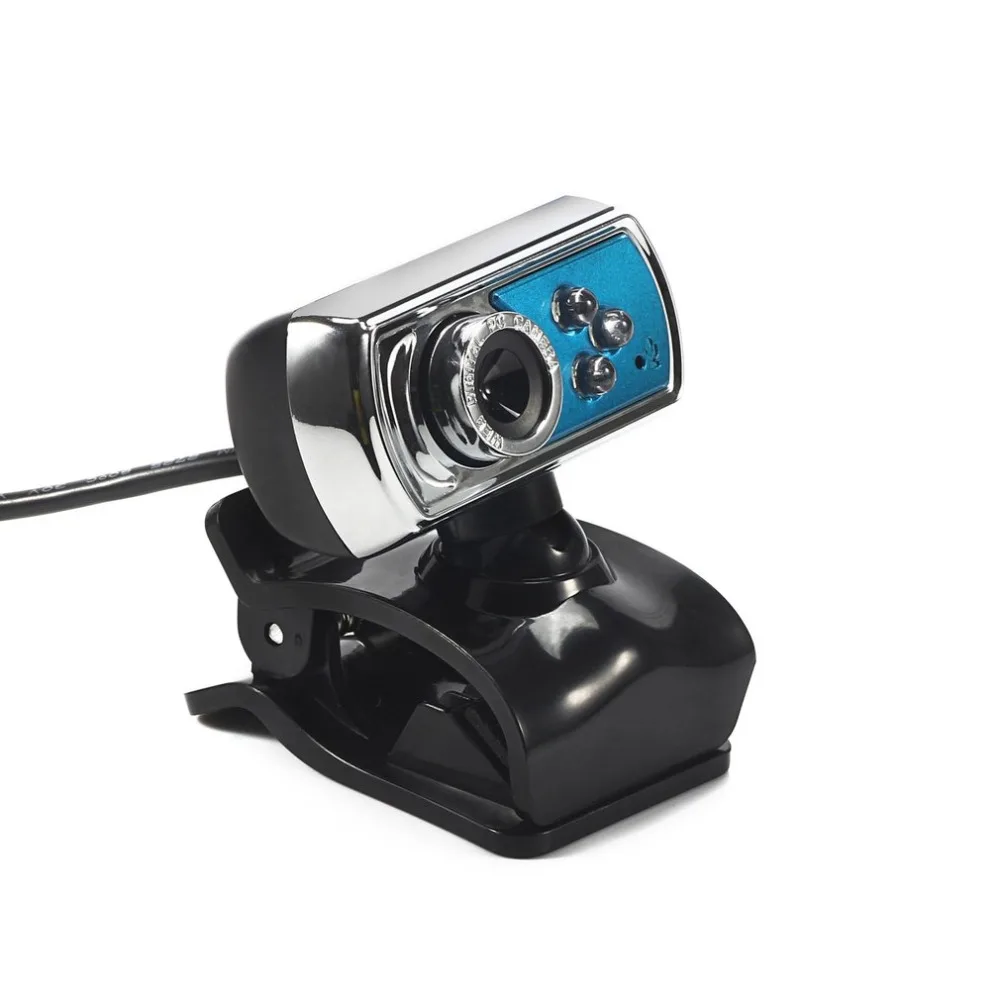 A7170 HD веб-камера USB веб-компьютер камера Встроенный микрофон светодиодный угол ночного видения Регулируемый для настольного ПК ноутбука Видеозвонок