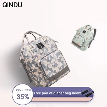 

Multifunctional hospital Maternity bag large capacity waterproof camouflage Nappy backpack travel Mother and baby bags Stylish