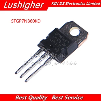 

5pcs STGP7NB60KD TO220 GP7NB60KD 14A TO-220 STGP7NB60 7NB60