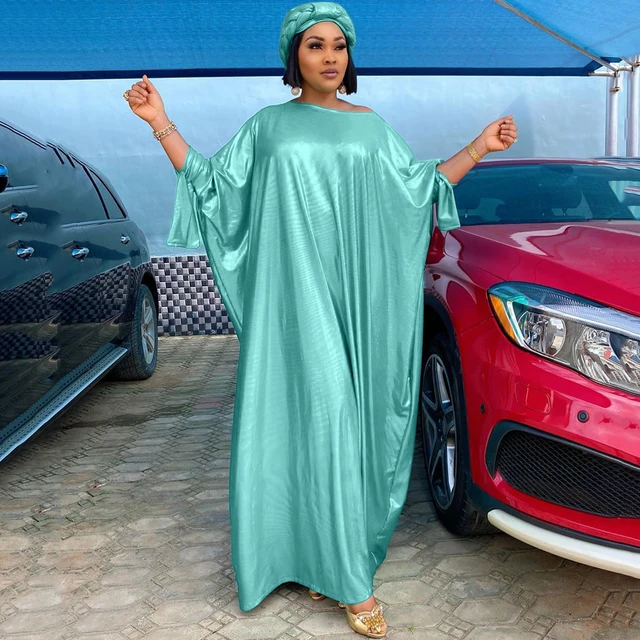 Runo Long Boubou African Dress - Image 4