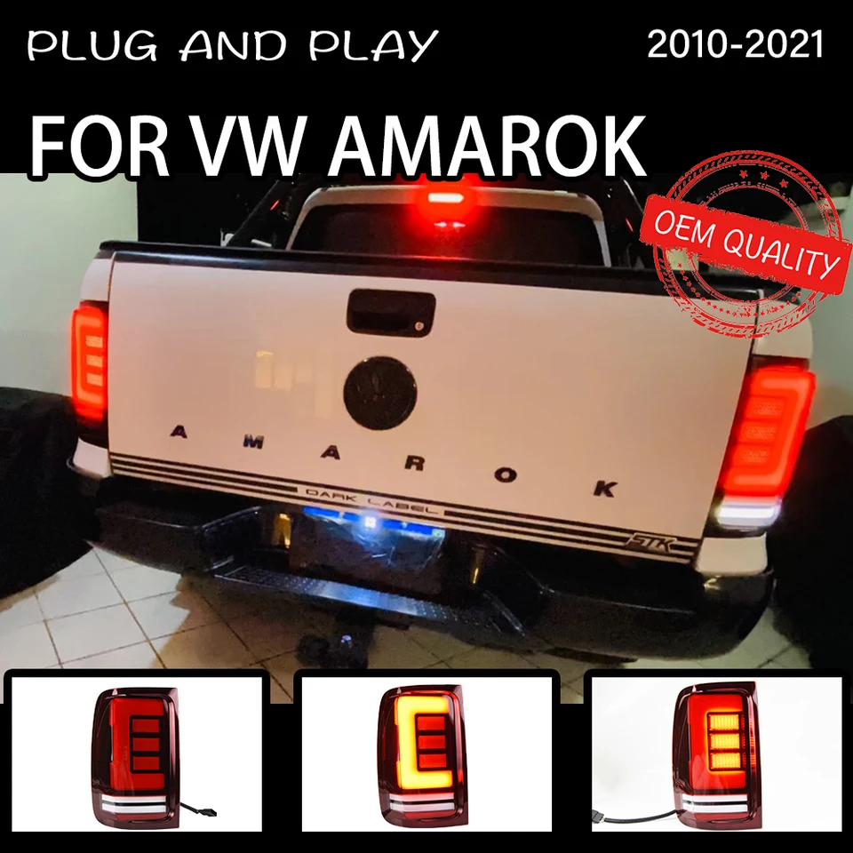 VW Amarok UTE Pickup 2010-2018 リアテールライト警告灯リバースライト 2H1945095A 対応 左右 Tail リアテールライト 用のVW用のAmarok 用のUTE用 用のピックアップ用 2010-2018 左右リアテールライト 用のシグナル