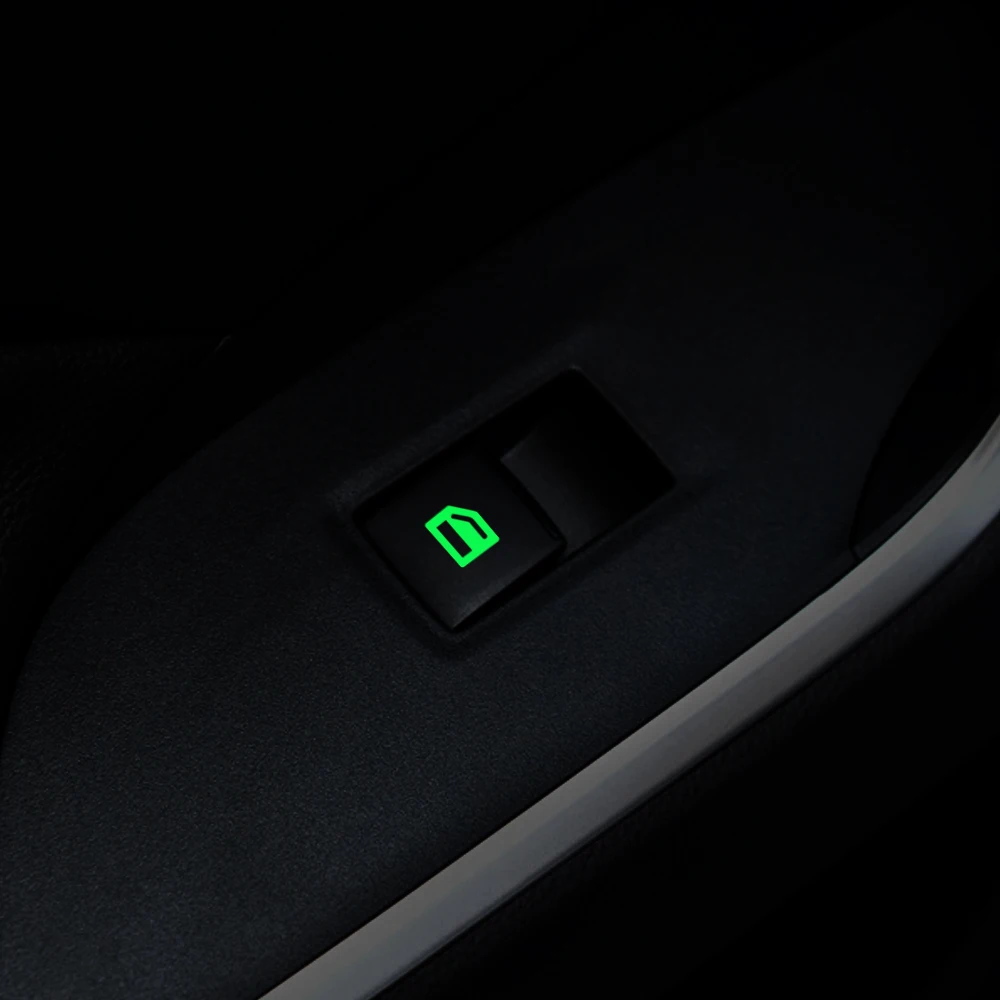 Стикер для автомобиля автомобильный светящийся Переключатель окна Kia Rio Sportage Ceed