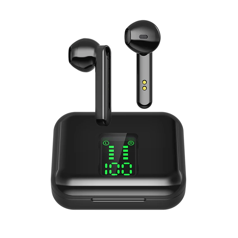 CUCA TWS Bluetooth 5 0 Headphone Wireless Earphone LED Display Sport Waterproof Headset Earbuds X15 L12 For xiaomi huawei oppo