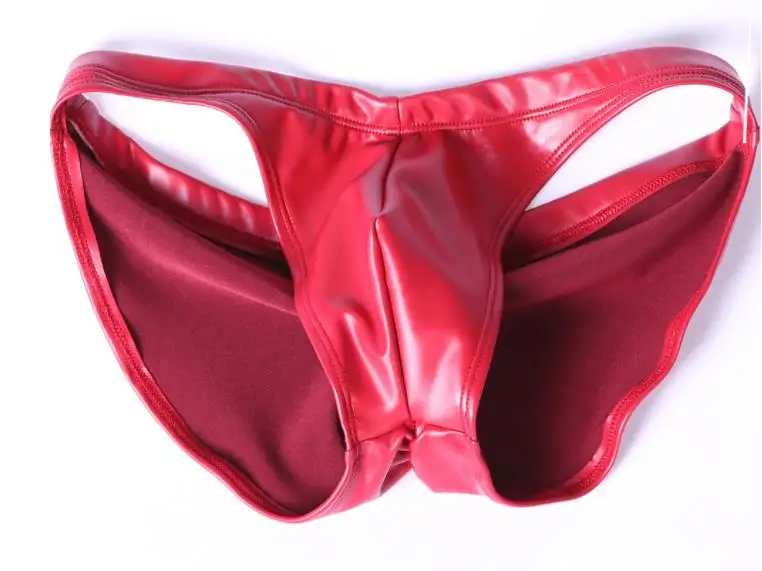 Мужские сексуальные шорты из искусственной кожи, хит, низкая талия, тонкие, обтягивающие, с низкой посадкой, стильные, Новинка