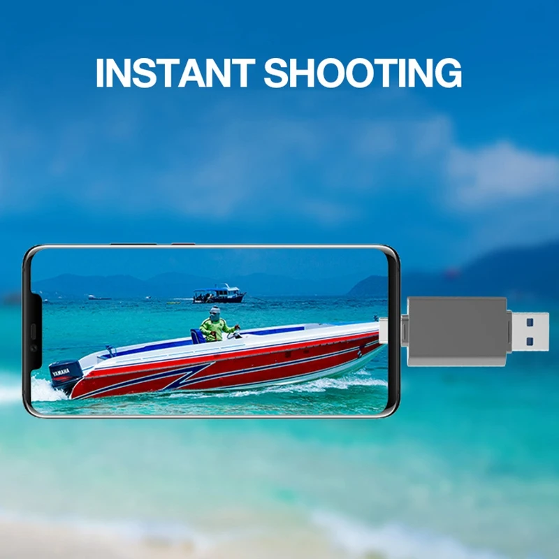 2 в 1 тип-c USB3.0 к Micro-SD/NM кард-ридер для мобильного/ПК использовать Nano кард-ридер для Mate20/P30 Pro