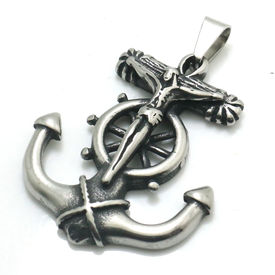 Men's 316L Stainless Steel Jesus Christ 